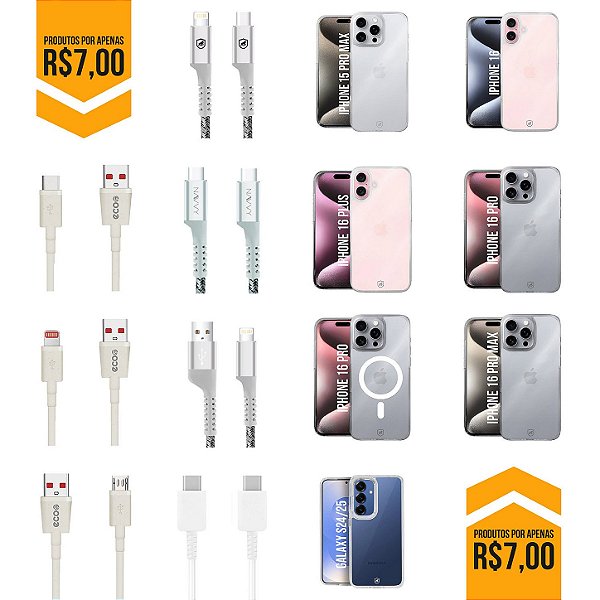 Promoção 7/7 da Gshield: produtos selecionados por apenas R$ 7,00!
