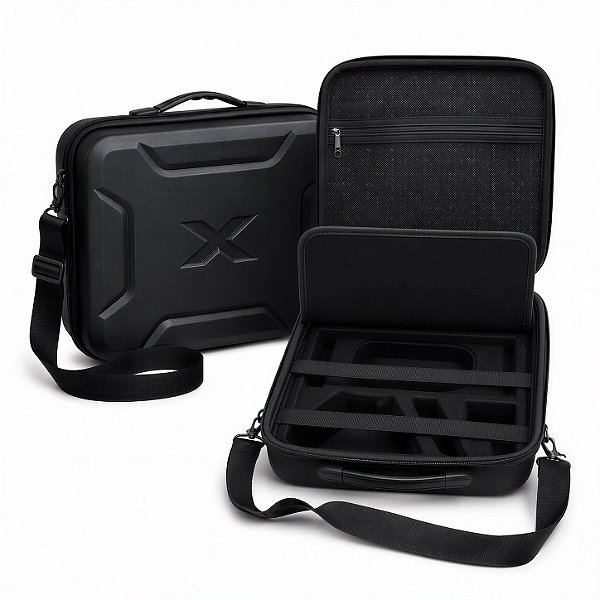 Maleta Estojo de Transporte Protetor Rígido, Resistente à Água e com Alça para Acessórios Starlink - Verde