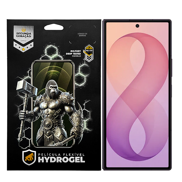 Película para Samsung Galaxy Z Fold 8 Ultra - Tela Externa - Hydrogel HD - Gshield