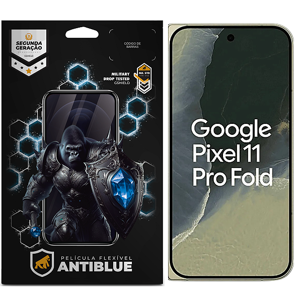 Película para Google Pixel 11 Pro Fold - Tela Externa - AntiBlue - Gshield
