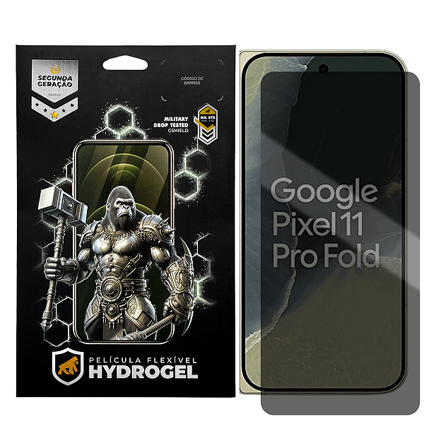 Película para Google Pixel 11 Pro Fold - Tela Externa - Privacidade Hydrogel - Gshield