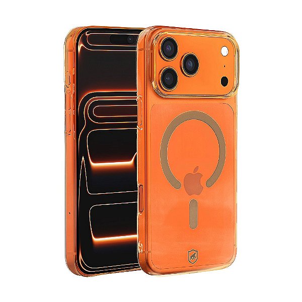 Capa para iPhone 18 Pro Max - Crystal Slim Magsafe - NÃO AMARELA - Desert - Gshield