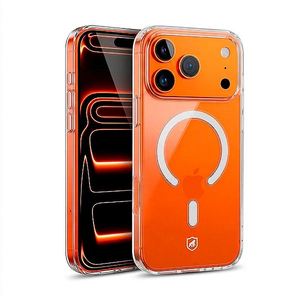 Capa MagSafe para iPhone 18 Pro Max - Transparente - Gshield