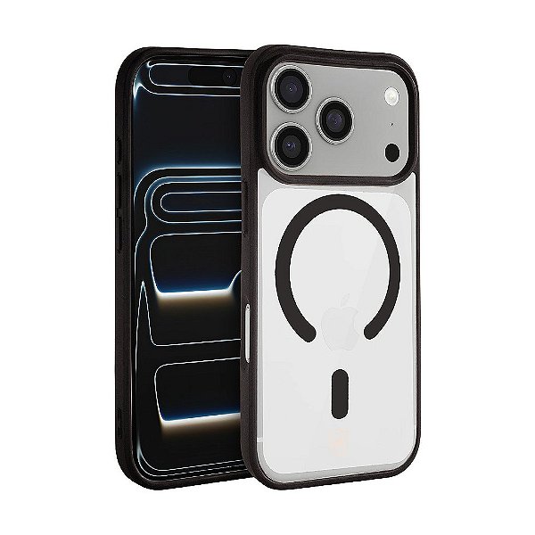 Capa MagSafe para iPhone 18 Pro - Preta - Gshield
