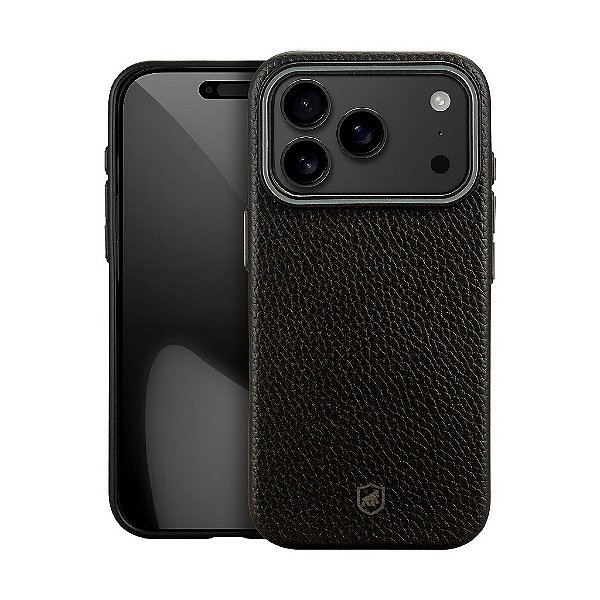 Capa para iPhone 18 Pro Max - Magsafe TechCouro - Preta - Gshield