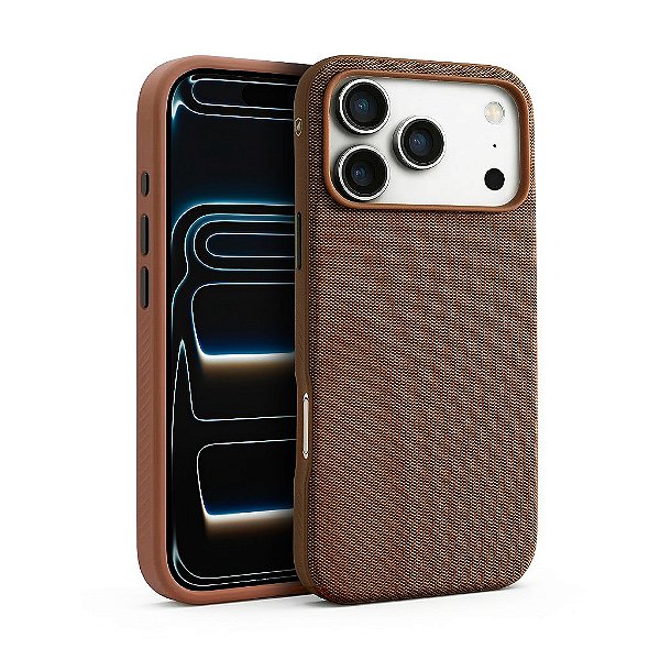 Capa para iPhone 18 Pro - Woov - Marrom - Gshield