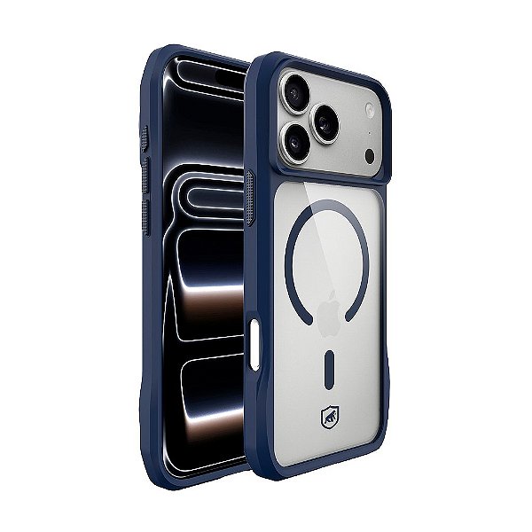 Capa para iPhone 18 Pro - Octacore Magsafe - Azul - Gshield