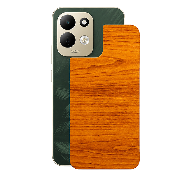 Película para Xiaomi Redmi M100 - Traseira Efeito Madeira Clara - Gshield