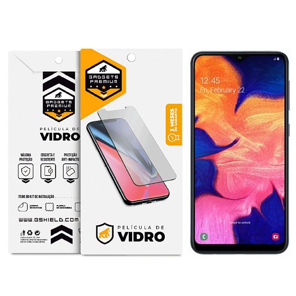 Película para Samsung Galaxy A10 - Vidro Dupla - Gshield