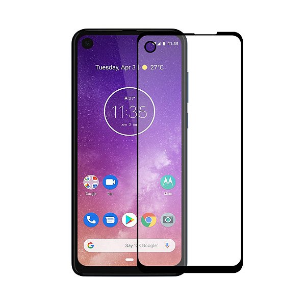 Capa Emborrachada Motorola Moto One Vision Xt1970 6.3 + Película De Vidro -  cell in power 25 em Promoção | Ofertas na Americanas