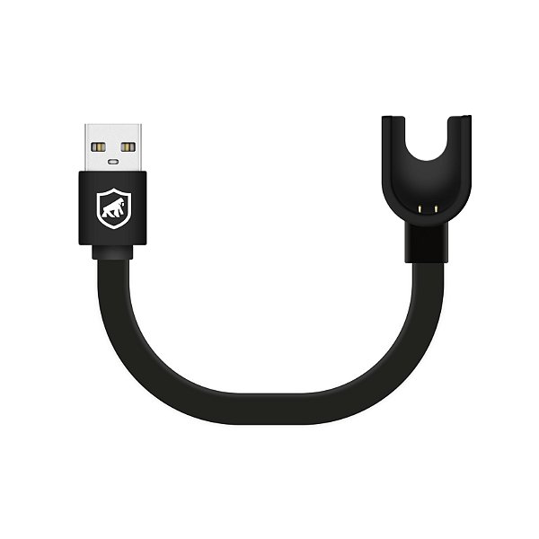 Carregador USB para Xiaomi Mi Band 2 e Band 3 - GShield - Gshield - Capas  para celular, Películas, Cabos e muito mais