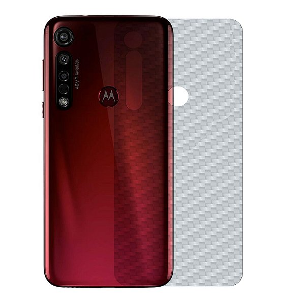 Película Traseira de Fibra de Carbono para Motorola Moto G8 Plus - Gshield