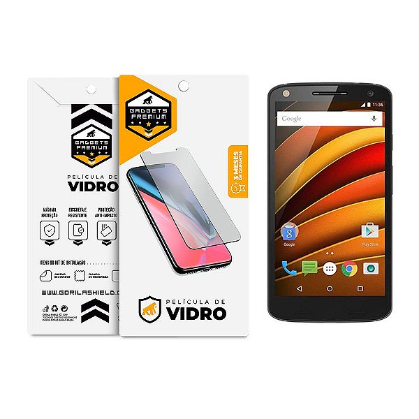 Película para Motorola Moto X Force - Vidro Dupla - Gshield