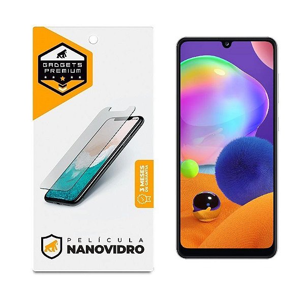 Pelicula De Vidro Samsung Galaxy A31 Transparente