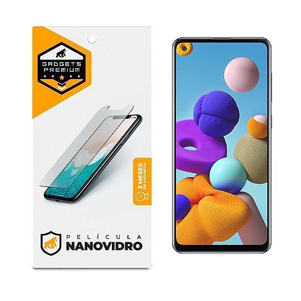 Película para Samsung Galaxy A21S - Nano Vidro - Gshield