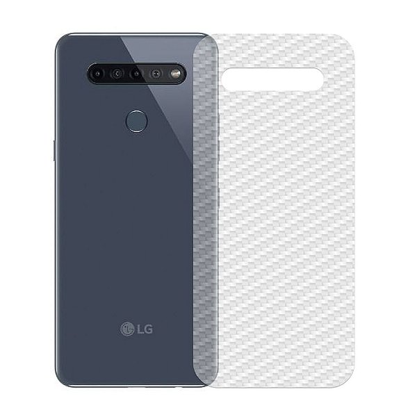 Película para Lg K51s - Traseira de Fibra de Carbono - Gshield