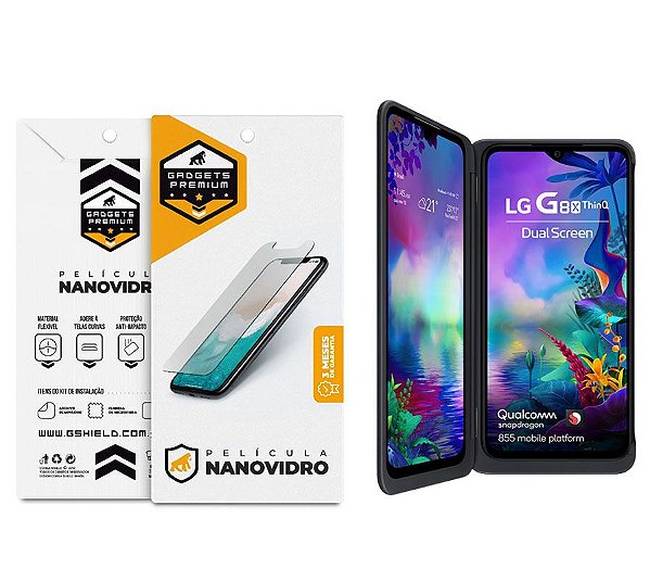 Película para Lg G8x Thinq - Nano Vidro - Gshield