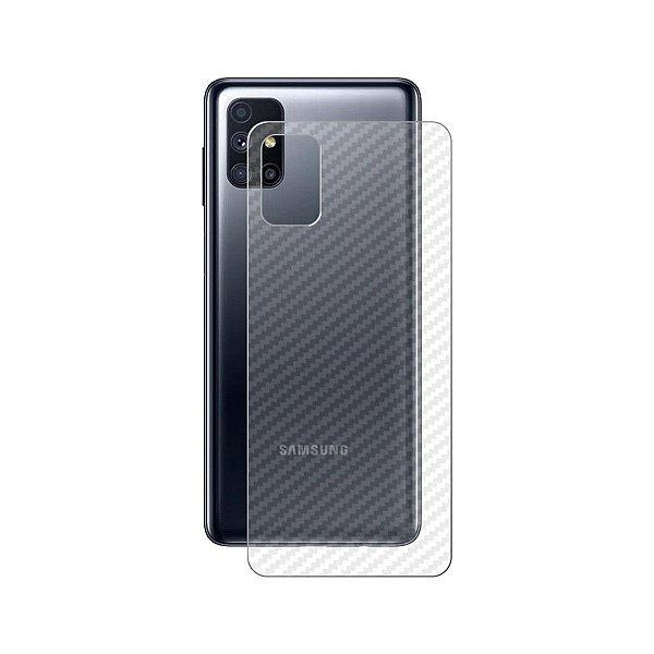 Película para Samsung Galaxy M51 - Traseira de Fibra de Carbono - Gshield