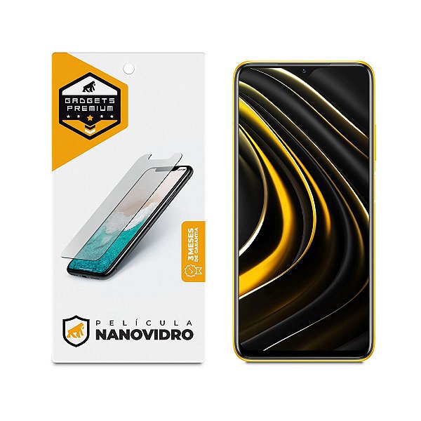 Película para Xiaomi Poco M3 - Nano Vidro - Gshield