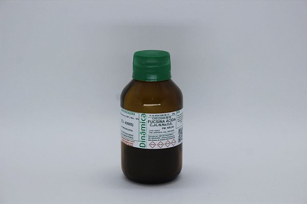 FUCSINA ACIDA 25G - Didática SP