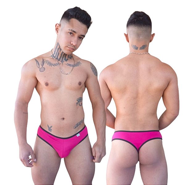 Cueca Fio Dental em Algodão Kit com 2
