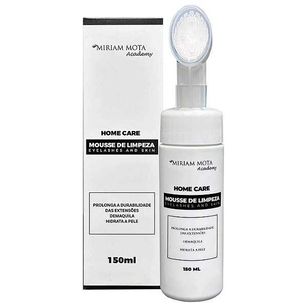 Mousse de Limpeza Cílios e Pele Miriam Mota Home Care 150ml