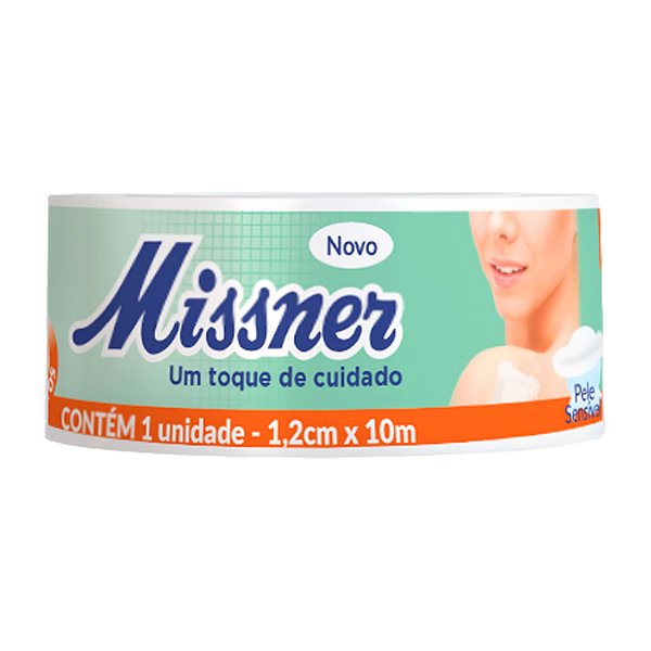 Fita Micropore Missner 1,2cmx10m