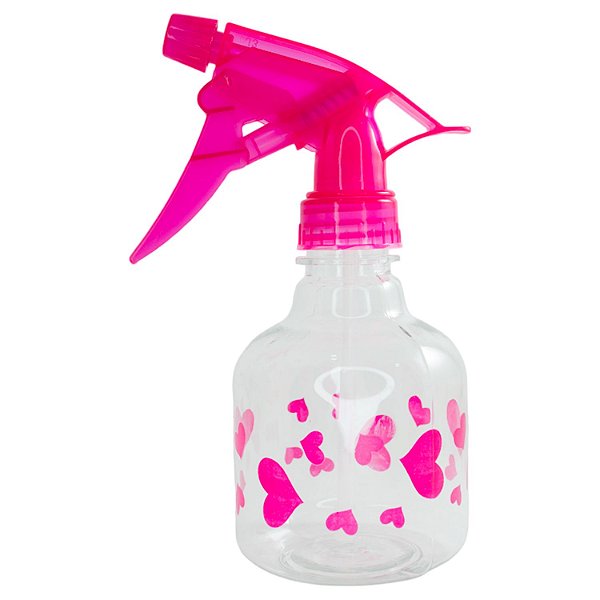 Borrifador Pulverizador com Gatilho Spray Plástico Coração 250ml