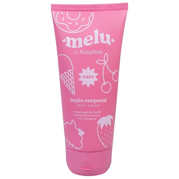 Loção Corporal Ruby Rose Melu Fruit Salad Hidratante 200ml