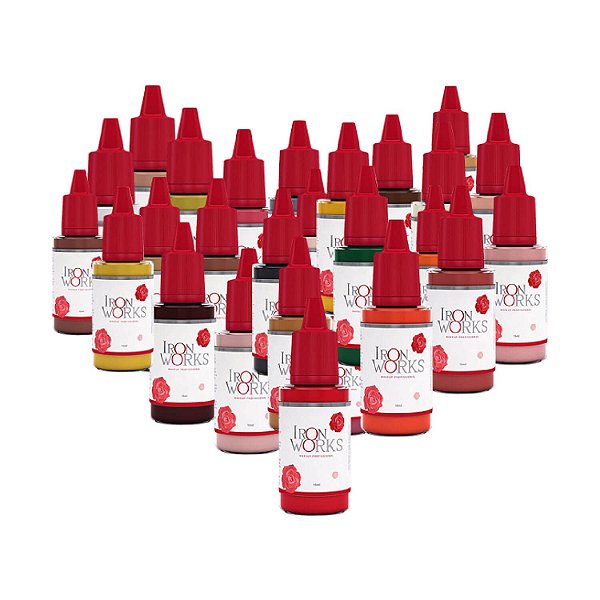 Pigmento Iron Works 15ml Cores