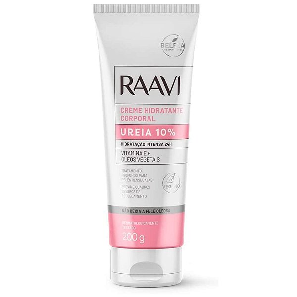 Creme Hidratante de Ureia 10% Raavi Spa Care 200g