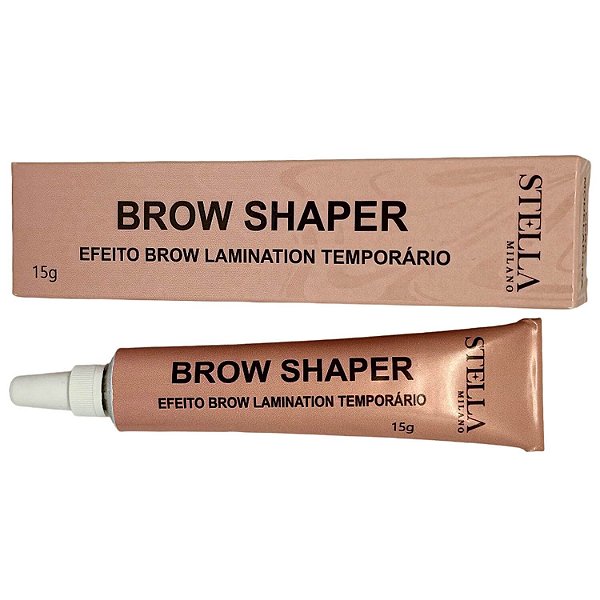 Cera Modeladora Stella Milano Brow Shaper Efeito Brow Lamination 15g