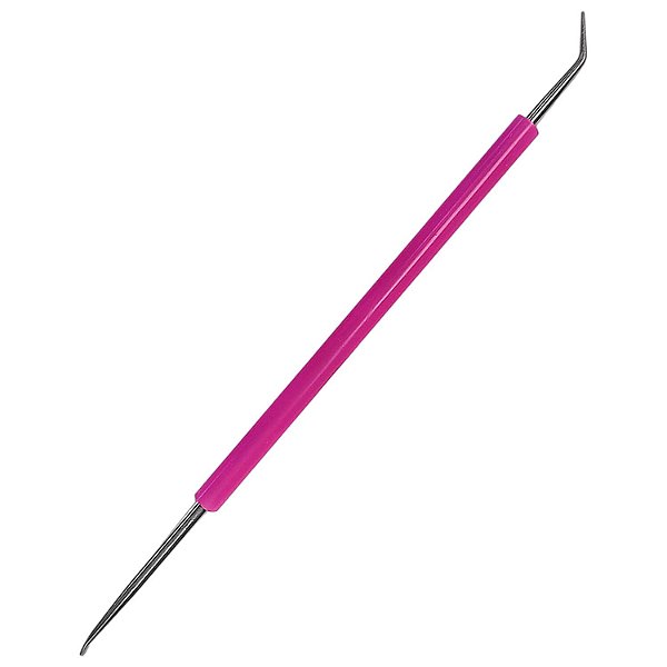 Desencravador Unha Duplo Santa Clara Inox com Protetor Silicone