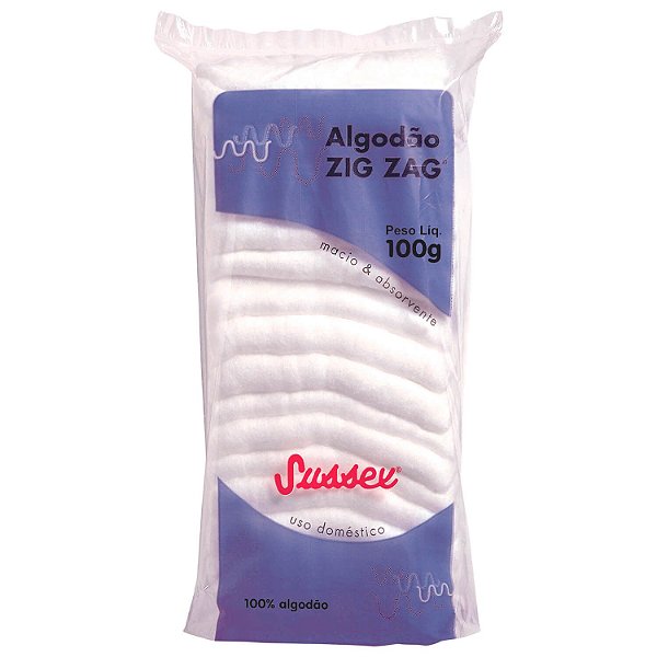 Algodão Zig-Zag Sussex 100g