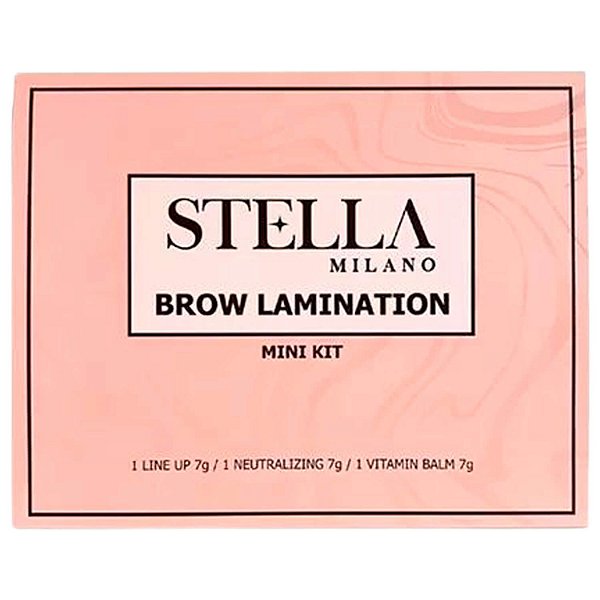 Mini Kit Brow Lamination Stella Milano 3 Passos 7g