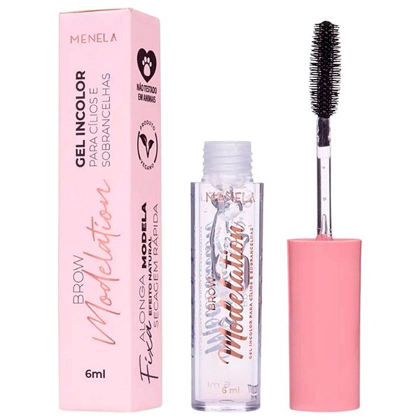 Sérum Brow Modelation Menela Cílios e Sobrancelhas Incolor 3,9ml