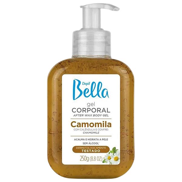 Gel Corporal Hidratante Depil Bella Camomila com Calêndula 250g