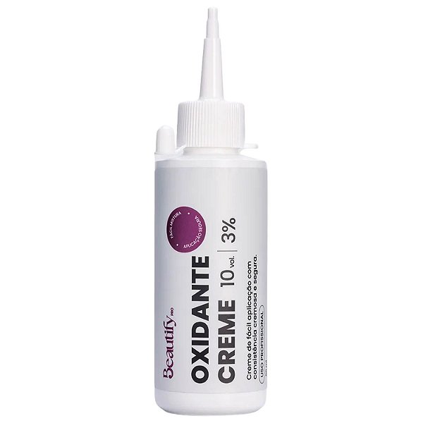 Oxidante Creme para Tinta Sobrancelha Beauty Pro 10 Volumes 3% 50ml