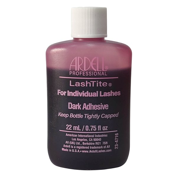 Cola Ardel Lashtite Dark Adhesive para Cílios Tufinho 22ml