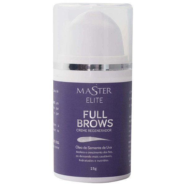 Creme Regenerador Master Full Brows Acelera Crescimento dos Fios 15g