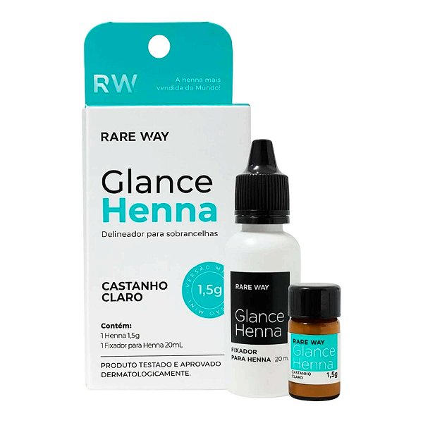 Henna Glance Rare Way Delineador de Sobrancelhas 1,5g