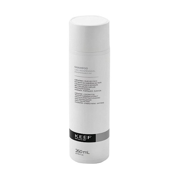 Shampoo Keef Uso Indispensável Hidratação e Nutrição 260ml