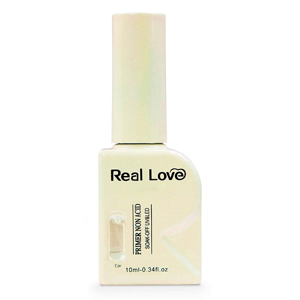 Primer Non Acid Real Love Linha Pro Preparador para Unhas 10ml