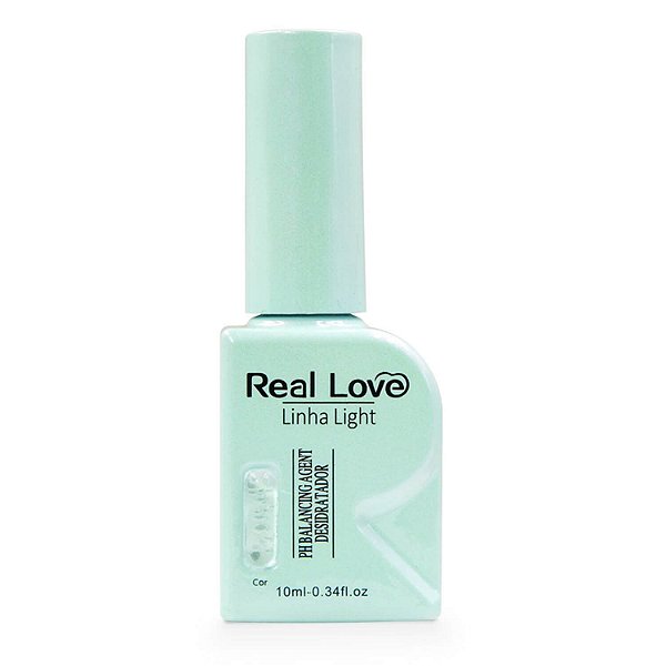Desidratador PH Balancing Agent Real Love Linha Pro Preparador de Unhas 10ml