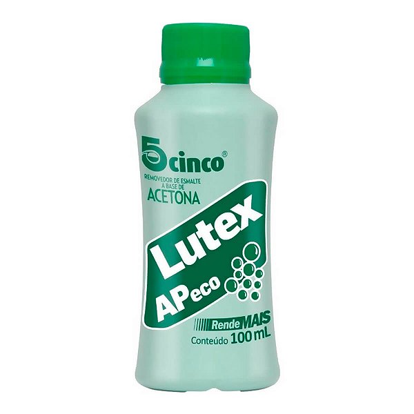 Removedor de Esmalte Profissional Lutex APeco Base de Acetona 100ml