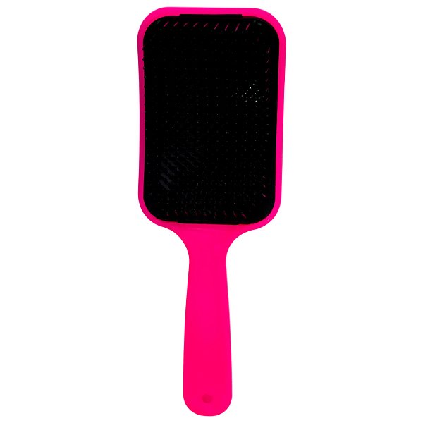 Escova Cabelo Raquete Flex Pentes Dupla Altura 21cm