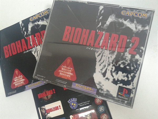 Game Para PS1 - Biohazard Resident Evil 2 NTSC-J