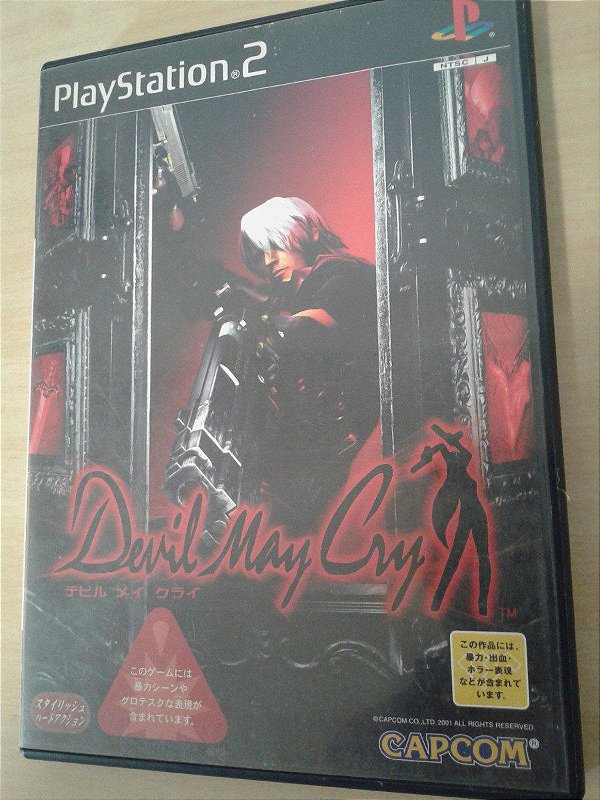 Game Para PS2 - Devil May Cry NTSC/J
