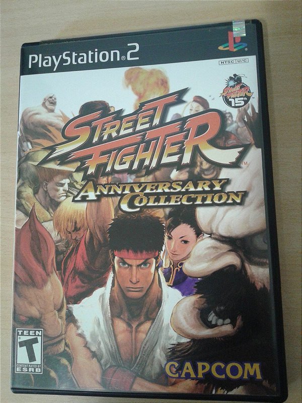 Game Para PS2 - Street Fighter Anniversary NTSC/US