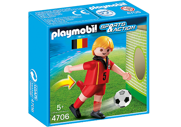 Playmobil 4706 - Jogador de Futebol - Belgica